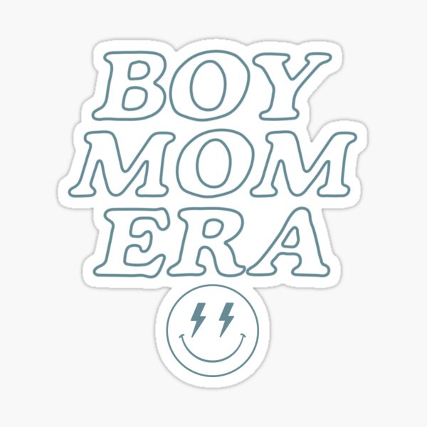 Boy Mom Sticker for Sale by ZefirDesign