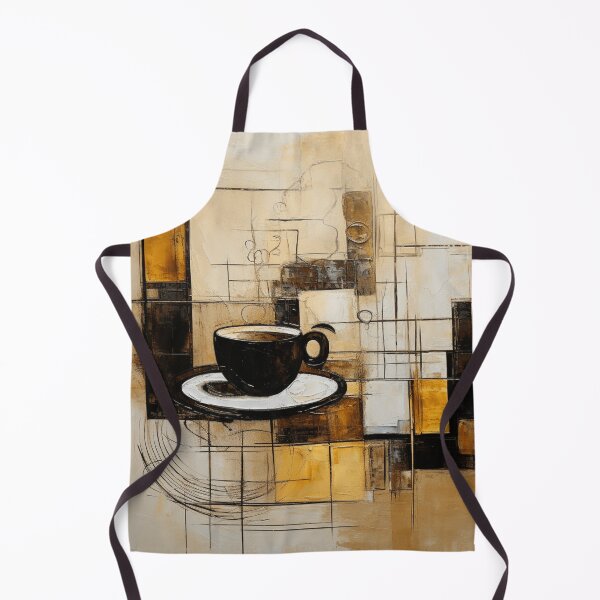 Item preview, Steaming Coffee Abstract Painting designed and sold by Sketch-Shack.