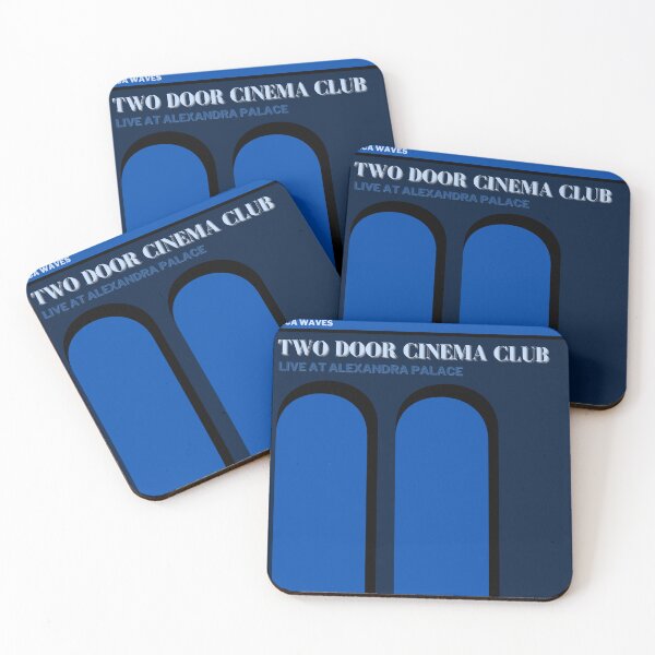 Item preview, Two Door Cinema Club gig poster designed and sold by DegsyDesigns.