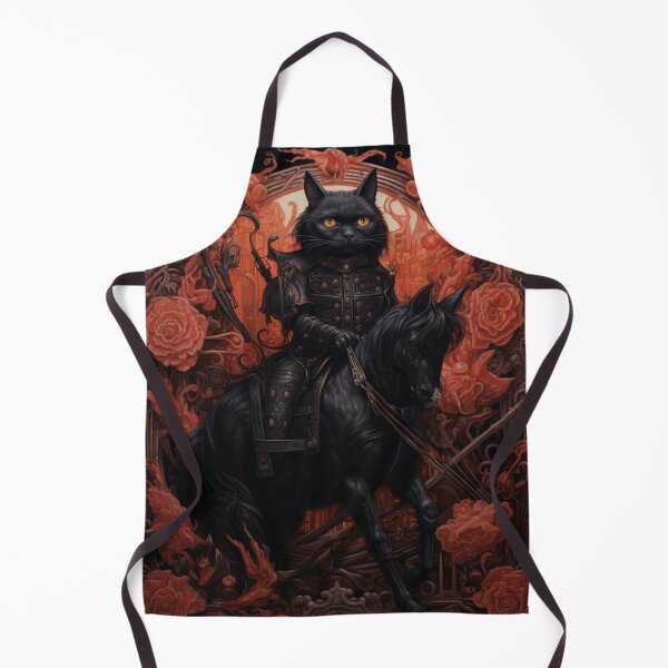 Item preview, gato y caballo negro designed and sold by MarcinCollie.