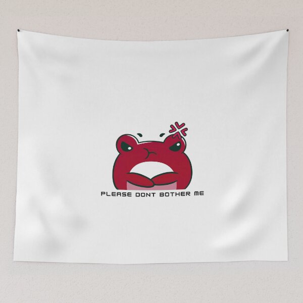 Item preview, Please don't bother me angry frog designed and sold by PassionFruchti.