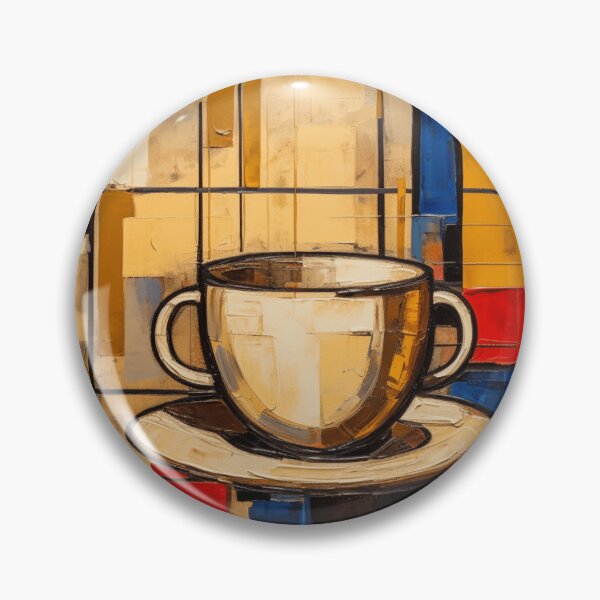 Item preview, Steaming Coffee Abstract Painting designed and sold by Sketch-Shack.