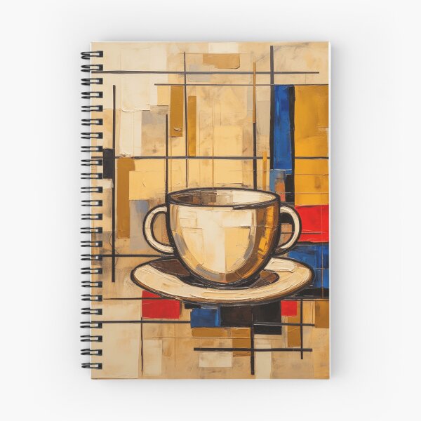 Item preview, Steaming Coffee Abstract Painting designed and sold by Sketch-Shack.