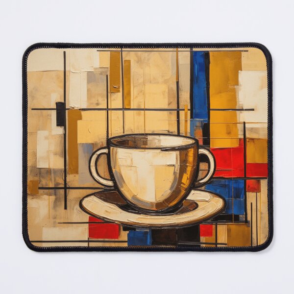 Item preview, Steaming Coffee Abstract Painting designed and sold by Sketch-Shack.