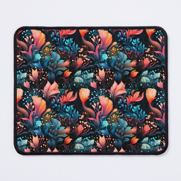 Item preview, "Coral After Dark" Patterned Art Collection designed and sold by Loftninjas.