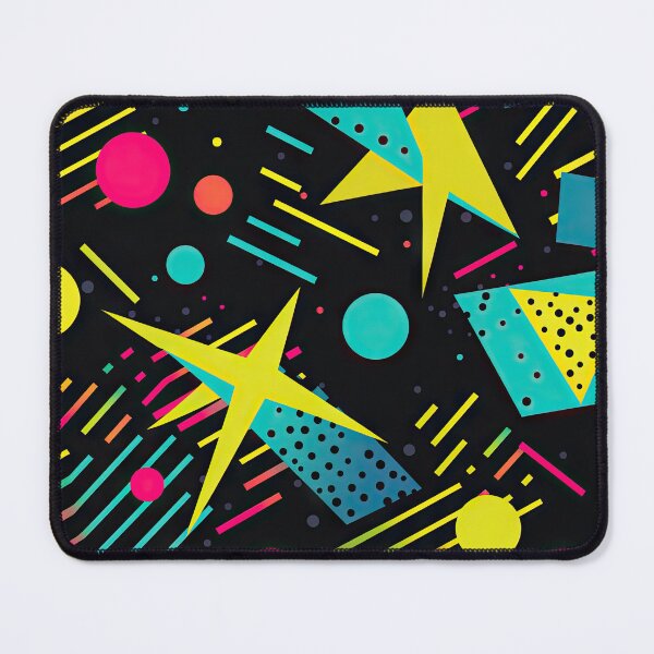 Item preview, Funky 80s and 90s Nostalgia Pop Pattern designed and sold by AeonAcademy.