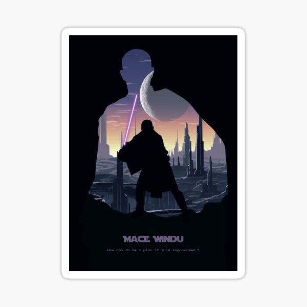 Item preview, Mace Windu designed and sold by Mojoleouf.