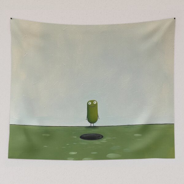 Item preview, Tiny Frog on Putting Green designed and sold by YoPedro.