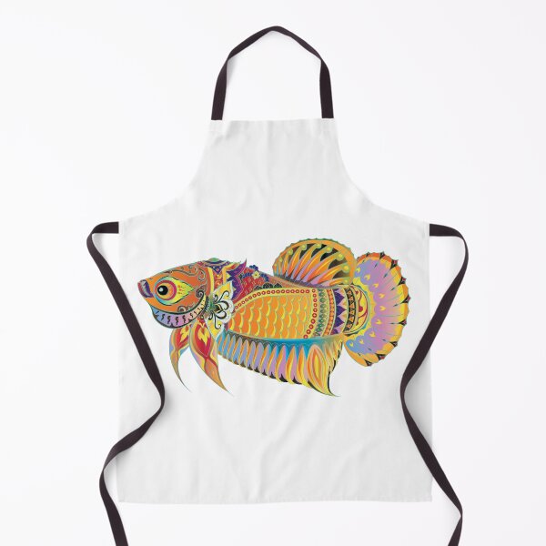 Item preview, Fish, Betta, King Betta, Fish Warrior, Siamese Fighting Fish, Modern Thai Art, #2, Thai literature, Souvenir, Amazing Thailand designed and sold by Kasalongdesign.