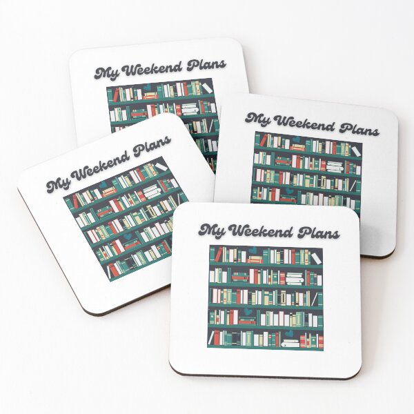 Item preview, My Weekend Plans full bookshelf designed and sold by PassionFruchti.