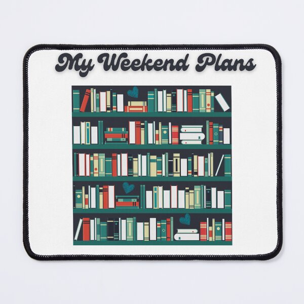 Item preview, My Weekend Plans full bookshelf designed and sold by PassionFruchti.