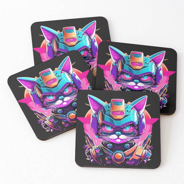 Item preview, Cat Cyborg Creations(Ver.2): Unveiling the Futuristic Feline Marvels! designed and sold by Watchara Aekcheen.