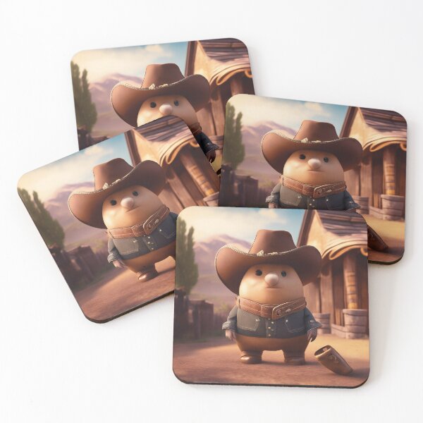 Item preview, There's a New Sheriff in Town, and He's All Out of Spuds designed and sold by BadAIArtDaily.