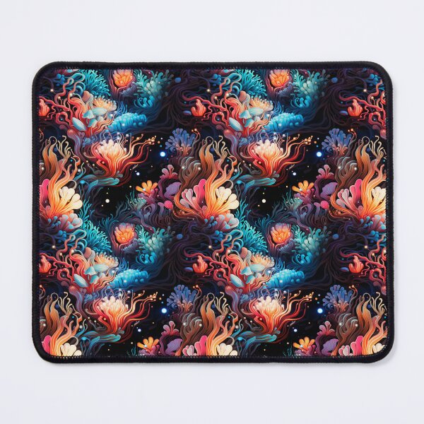 Item preview, "Coral After Dark" Patterned Art Collection designed and sold by Loftninjas.