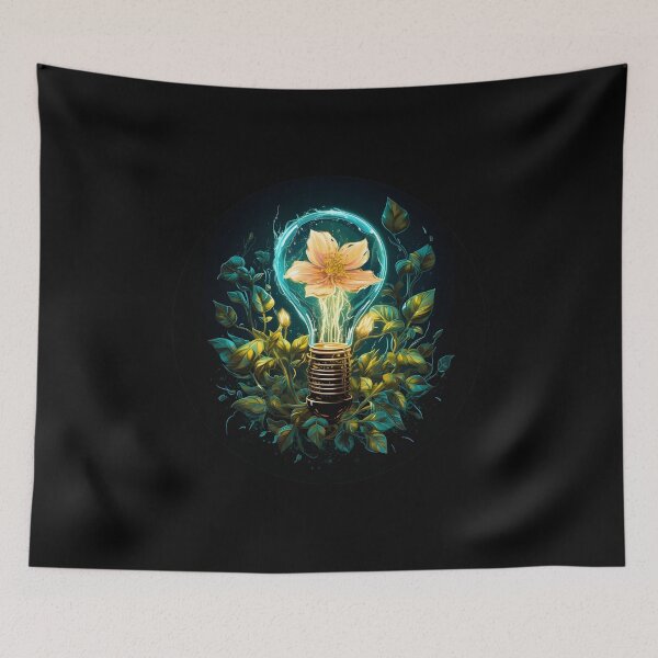 Item preview, Leafy Lumens: Floral Filament Fusion designed and sold by Promagine.