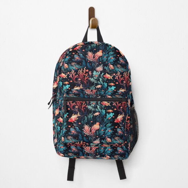 Item preview, "Coral After Dark" Patterned Art Collection designed and sold by Loftninjas.