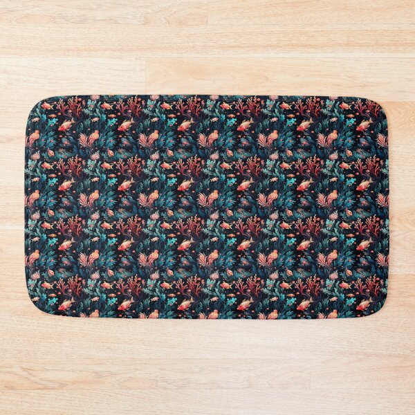 Item preview, "Coral After Dark" Patterned Art Collection designed and sold by Loftninjas.