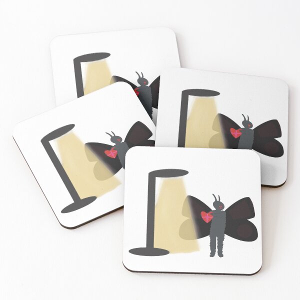Item preview, Mothman in Love designed and sold by KawaiiCryptid.