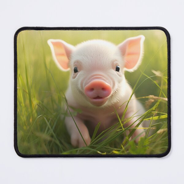 Item preview, Adorable potbelly pig digital print designed and sold by dcrc.