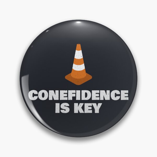 Item preview, Conefidence is Key - Autocross designed and sold by ApexFibers.