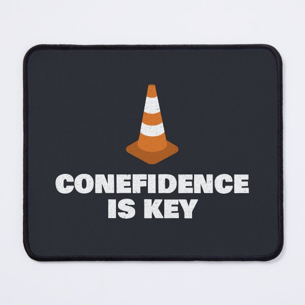 Item preview, Conefidence is Key - Autocross designed and sold by ApexFibers.