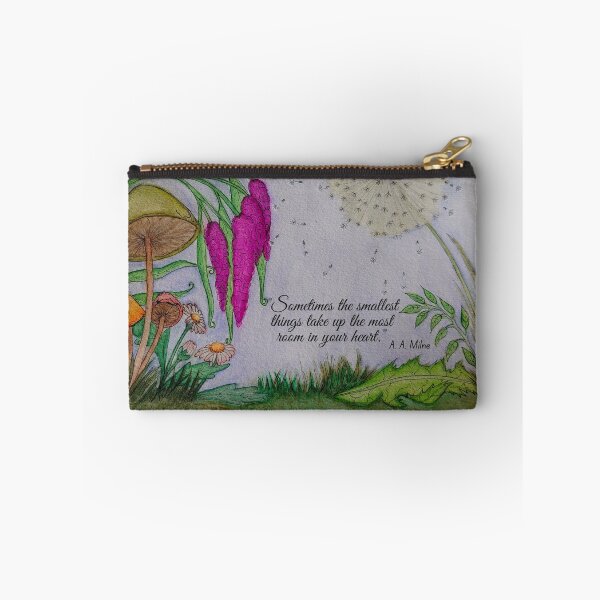 Item preview, "Sometimes the smallest things..." A. A. Milne designed and sold by TeaAndReverie.