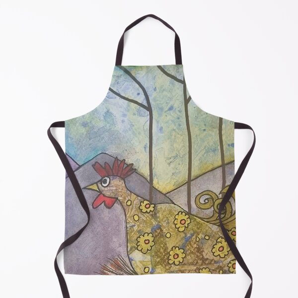 Item preview, Broody hen designed and sold by WiseArtyAnswers.