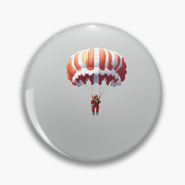 Item preview,  Pixel Parachuter Design Print  designed and sold by randomtdesigns.