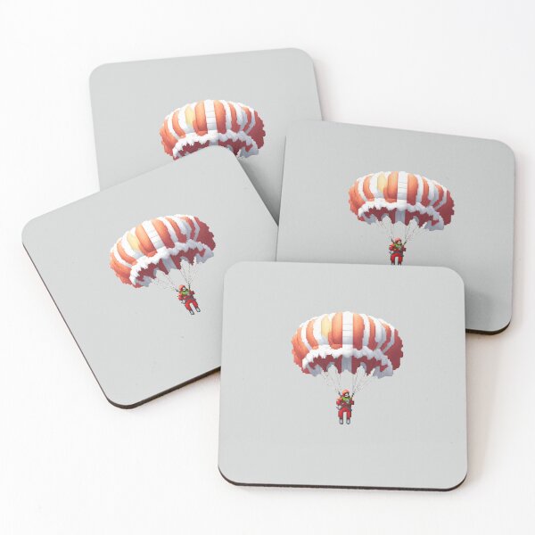 Item preview,  Pixel Parachuter Design Print  designed and sold by randomtdesigns.