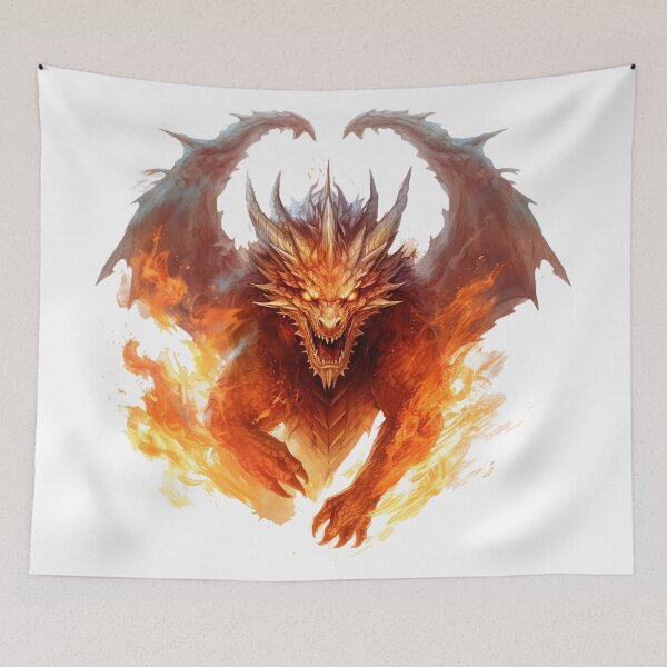 Item preview, Flames of Youth: Fire Dragonling Art designed and sold by Christian Weiss.