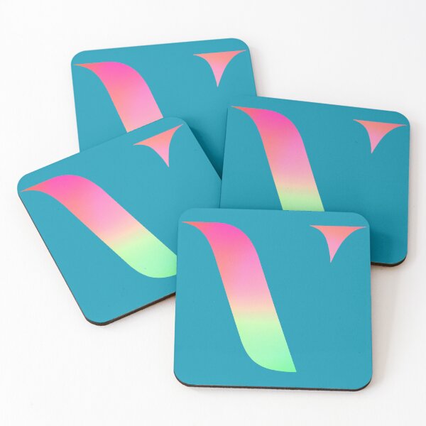 Item preview, V - VEGA - Gradient Fluo Fucsia/Green designed and sold by Simone Morana Cyla.