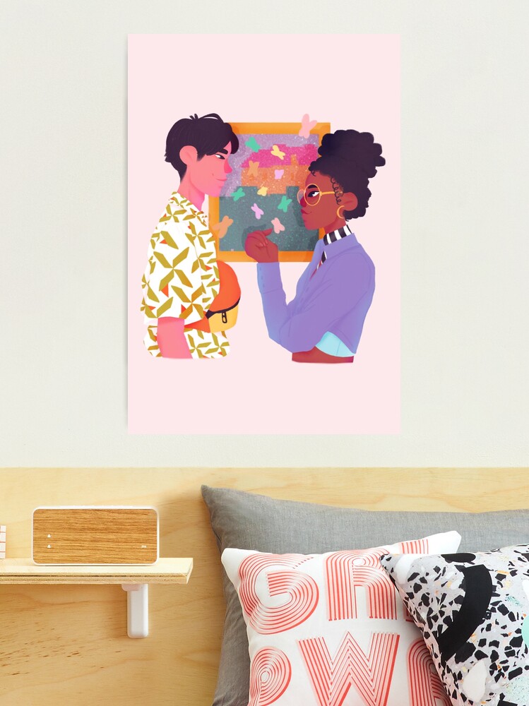 Tao and Elle, Heartstopper! Photographic Print by Poupoutte