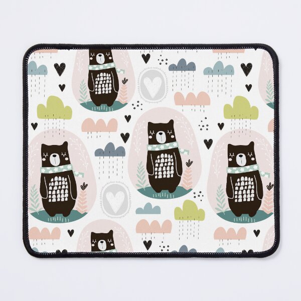 Item preview, Kids Bear Pattern designed and sold by theartisanco.