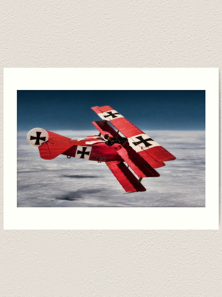 The Red Baron Art Print for Sale by Weston Westmoreland