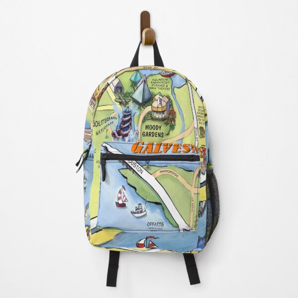 Item preview, Galveston Island by ToonMaps designed and sold by Kevin Middleton.
