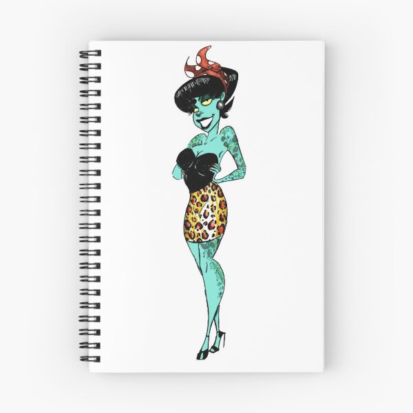 Artikelvorschau, Psychobilly Pinup entworfen und verkauft von PandorasBox341.