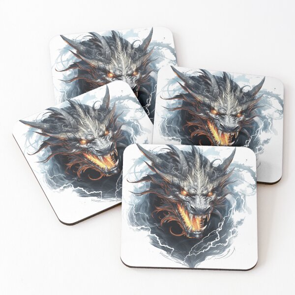 Item preview, Stormbringer: Lightning Dragon Amidst Thunderclouds Art designed and sold by Christian Weiss.