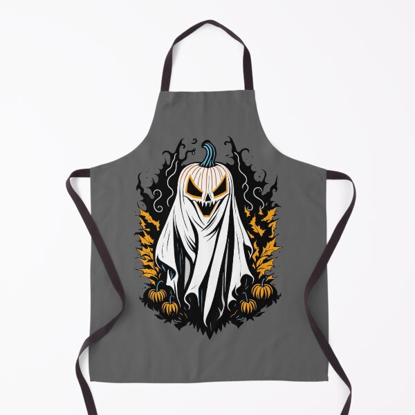 Item preview, Scary Halloween Pumpkin Ghost designed and sold by Itaya Art.