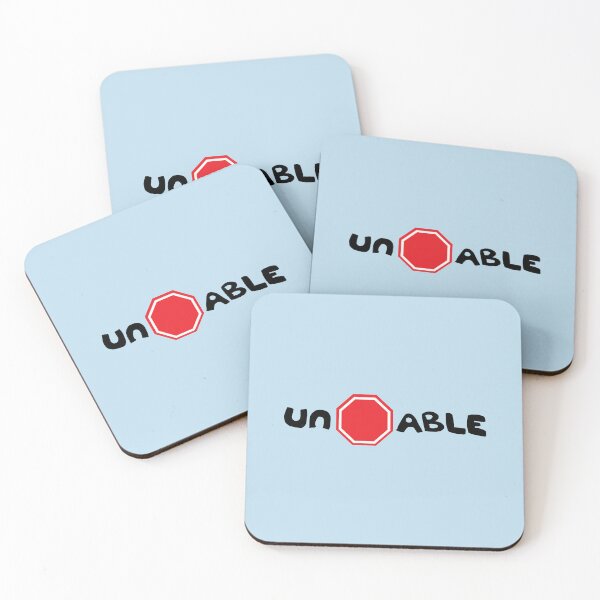Item preview, un-STOP-pable - Black Lettering designed and sold by Tim Veiga.