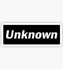 Unknown Sticker