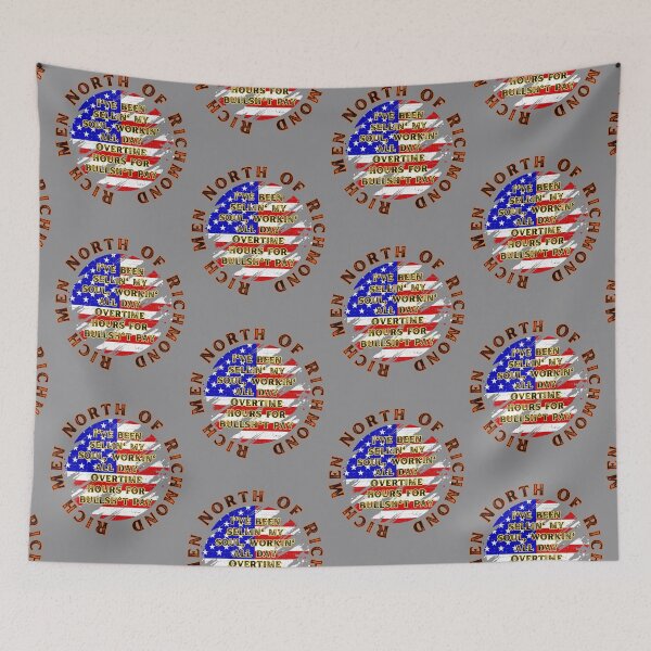 Item preview, Rich Men North Of Richmond designed and sold by WoodburyLake.