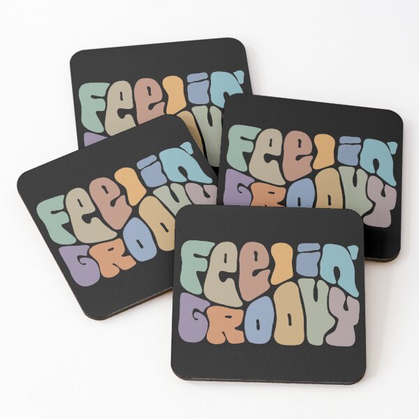 Item preview, Feelin' Groovy Colorful Word Art designed and sold by Unhinged Heather.