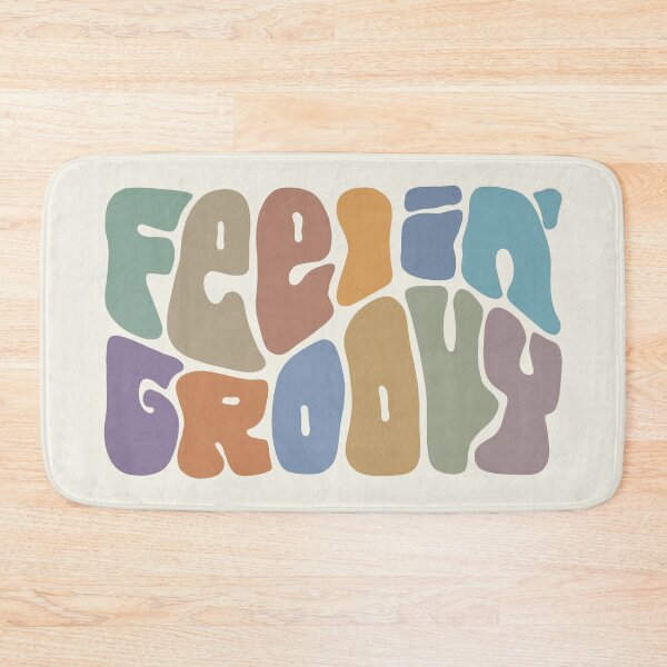Item preview, Feelin' Groovy Colorful Word Art designed and sold by Unhinged Heather.