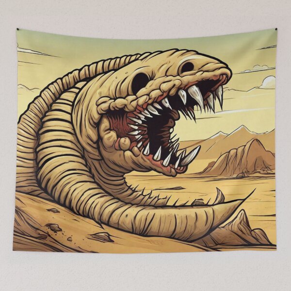 Item preview, Mongolian Death Worm 12 designed and sold by AIfolklore.
