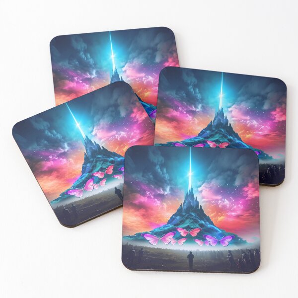 Item preview, "Celestial Mountain Whispers" designed and sold by Art-Vortex-fr.