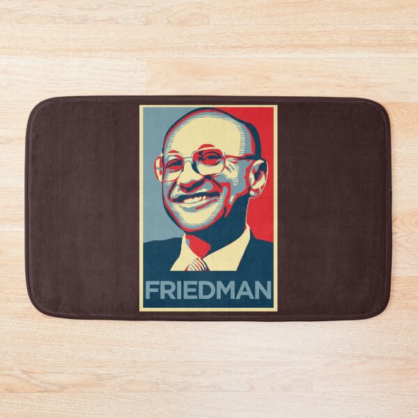 Artikelvorschau, Milton Friedman-Porträt in Farbe entworfen und verkauft von CatherineSchill.