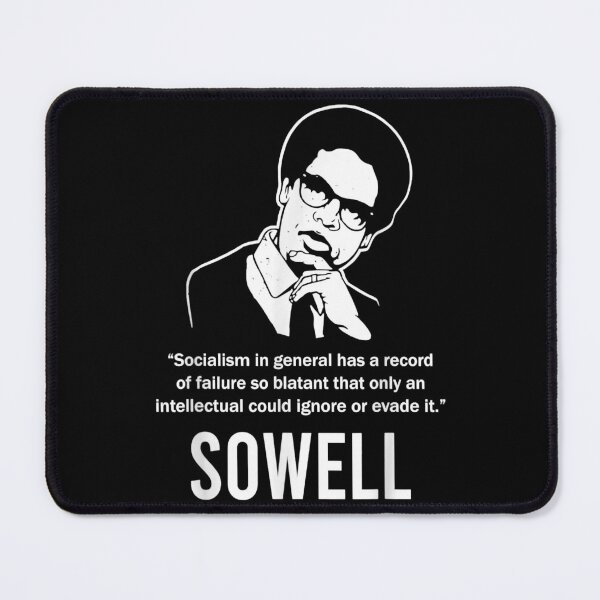 Item preview, Socialism Sowell Quotes Thomas African American Economist designed and sold by CatherineSchill.