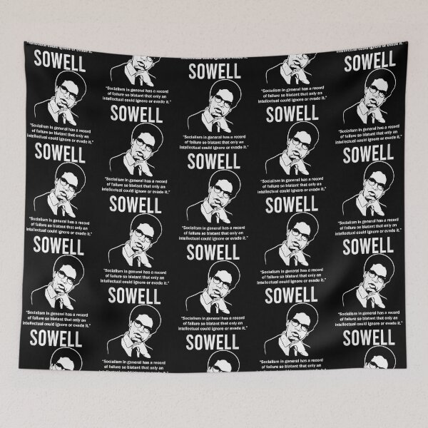 Item preview, Socialism Sowell Quotes Thomas African American Economist designed and sold by CatherineSchill.