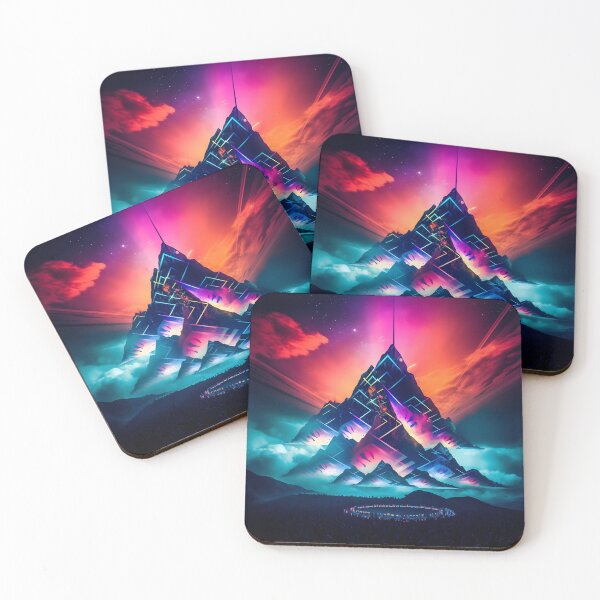 Item preview, "Celestial Mountain Whispers" designed and sold by Art-Vortex-fr.