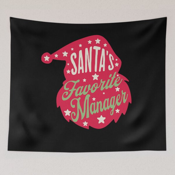 Item preview, Santa’s favourite manager - Christmas present designed and sold by Zandalus.